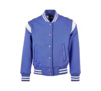 Veste de survêtement bleu barbeau / blanc 13/14A