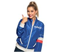 VESTE DE SURVÊTEMENT BLEU SUPPORTER FRANCE FEMME L