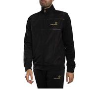 Sergio Tacchini Homme Veste De Survêtement Cassio, Black, L