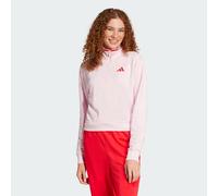 Veste de survêtement courte molleton à quart de zip Essentials Color Pop Clear Pink S