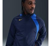 Veste de survêtement de foot déperlante Nike Total 90 pour homme Midnight Navy/Game Royal/Lightning L