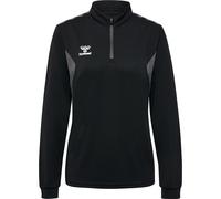 Veste de survêtement demi-zippé femme Hummel Authentic Noir XS