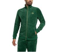 Sergio Tacchini Pour des hommes Veste de survêtement en velours Court, vert