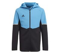 Veste de survêtement enfant adidas Designed for Gameday Noir 9/10 ans