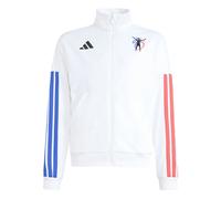 ADIDAS PERFORMANCE Veste de survêtement 'Jude Bellingham' bleu / rouge clair / noir / blanc, Taille 128