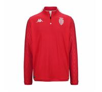 Kappa As Monaco 24/25 Ablas Pro 8 Training Junior Sweatshirt Rouge 6 Years Garçons,Filles