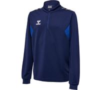 Hummel Sweat-shirt Hmlauthentic Uni_Kids à demi-fermeture éclair Bleu 6 ans
