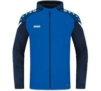 Veste de survêtement enfant Jako Performance - Royal/Marine - 7/8 ans - Polyester recyclé - Poches latérales 7-8 ans