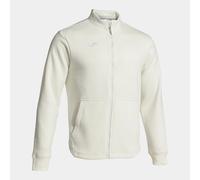 Joma Confort Iv Full Zip Sweatshirt Beige 11-12 Years Garçon