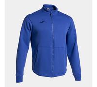 Joma Confort Iv Full Zip Sweatshirt Bleu 5-6 Years Garçon