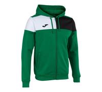 Joma Crew V Full Zip Sweatshirt Vert 12-14 Years Garçon