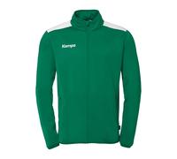 Kempa Handball Emotion 27 Poly Veste Veste de sport Veste d'entraînement Veste de sortie pour hommes et garçons - sans capuche avec poches zippées