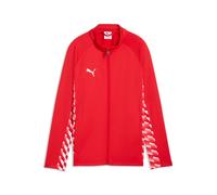 PUMA TeamLIGA26 Veste d'entraînement Jr, 152, rouge, blanc, rouge