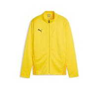 PUMA Teamgoal Veste d'entraînement Jr survêtement, Faster Yellow Black-Sport Yellow, 152 Mixte
