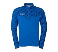 uhlsport Football Progressive 28 Poly Veste d'entraînement pour homme, veste de sport, sweat-shirt sans capuche avec col montant et poches zippées