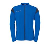 uhlsport Football Squad 27 Classic Veste unisexe Veste d'entraînement Veste de sport Sweat-shirt sans capuche avec poches zippées