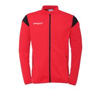 uhlsport Football Squad 27 Classic Veste unisexe Veste d'entraînement Veste de sport Sweat-shirt sans capuche avec poches zippées