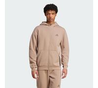 Veste de survêtement entièrement zippée conçue pour l'entraînement Chalky Brown M