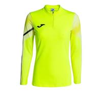 Joma Elite Xi Half Zip Sweatshirt Jaune L Femme