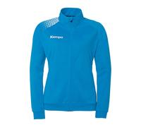 Kempa Handball Ambition 28 Poly Jacket Veste de sport Veste d'entraînement Veste de sortie pour femmes et filles - sans capuche avec poches zippées