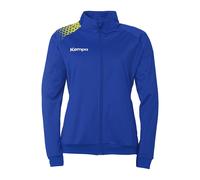 Kempa Handball Ambition 28 Poly Jacket Veste de sport Veste d'entraînement Veste de sortie pour femmes et filles - sans capuche avec poches zippées