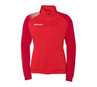 Kempa Handball Ambition 28 Poly Jacket Veste de sport Veste d'entraînement Veste de sortie pour femmes et filles - sans capuche avec poches zippées