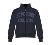 Superdry Athletic Applq Loose Full Zip Sweatshirt Bleu XL Femme