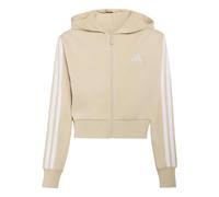 Adidas Veste à capuche Essentials zippée fille Beige (Crystal Linen/White) 7-8 ans