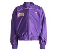 adidas Mädchen Disney Minnie Mouse Track Top, Active Purple/Semi Ice Tangerine, 4-5 Years