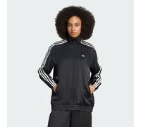 Veste de survêtement Firebird satin 3 bandes à volants adidas Originals Black L