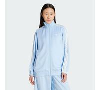 Veste de survêtement Firebird satin 3 bandes à volants adidas Originals Clear Sky S