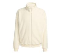 Veste de survêtement molleton poils courts petit logo Future Icons Cream White L