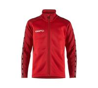 Veste de survêtement full zip enfant Craft Squad 2.0 Rouge 10/12 ans