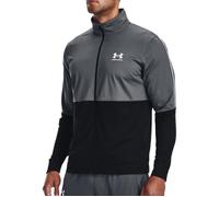 Veste de survêtement Homme Gris Under Armour Pique Track - Fitness - Manches longues - Maille texturée S