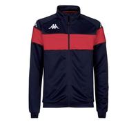 Veste de survêtement homme Kappa Dacone - bleu marine/rouge - manches longues S