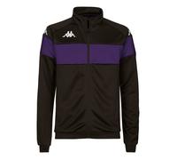 Veste de survêtement homme Kappa Dacone - noir/violet - manches longues - multisport M