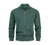 Indicode INGuadalupe Cardigan en coton pour homme | Pull avec poignets côtelés pour homme
