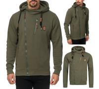 Veste de survêtement Indicode pour hommes pull à capuche en orme pull sweat à...