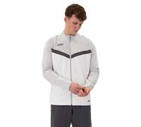 JAKO Veste de sport gris chiné / noir / blanc, Taille S