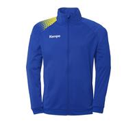 Kempa Handball Ambition 28 Poly Jacket Veste de sport Veste d'entraînement Veste de sortie pour hommes et garçons - sans capuche avec poches zippées