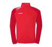 Kempa Veste de survêtement Ambition 28 sans capuche avec poches zippées Rouge L
