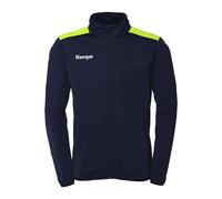 Kempa Homme Emotion 27 Poly Jacket Veste De Sport, Bleu Marine/jaune Fluo, M EU