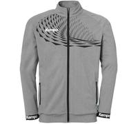 Kempa Wave 26 Poly Jacket Jacket Homme Garçon Sport Football Veste d'entraînement Veste légère sweat-shirt Homme, gris foncé chiné/anthra, XXL