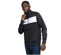 Lonsdale Alnwick Veste de survêtement, Noir/Blanc, M Hommes