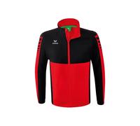 Erima Veste Adulte Six Wings – manches amovibles, rouge/noir – Taille M