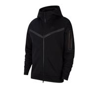 Veste de survêtement - Nike - TECH FLEECE FULL ZIP HOODIES - Noir - Capuche à 4 panneaux - Poche zippée L
