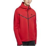 Veste de survêtement - Nike - TECH FLEECE FULL ZIP HOODIES - Rouge - Manches longues - Homme XL