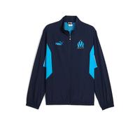 Veste de survêtement OM Archive 2024/25 Bleu S Male