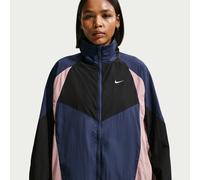 Veste de survêtement oversize Nike pour femme Midnight Navy/Noir/Particle Pink/Sail XL (FR 50-52)