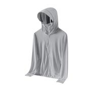 Veste de survêtement pour femme avec un bonnet de soleil léger à manches longues - Convient pour les femmes qui portent des poches de randonnée et d'équitation - Veste de sport - Veste de survêtement